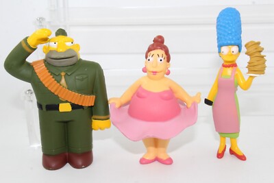 値下 23個セット The Simpsons 2006〜2009年頃 FOX 2005 THE LOS SIMPSONS SIMPSON LOTE 23 FIGURAS DIFERENTES BUEN