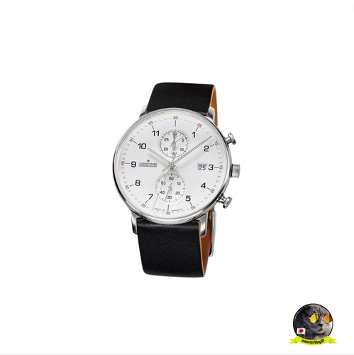 JUNGHANS 041/4771.00 Form C Chronograph 40mm Men's Wristwatch sapphire ...