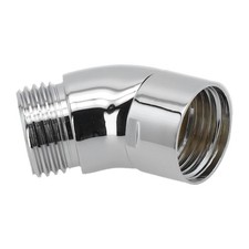 Adaptateur pommeau de douche coude connecteur chromé bras de douche coude mural