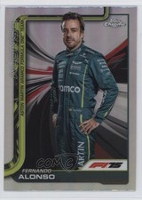2025 Topps Chrome Formula 1 F1 Drivers Refractor Fernando Alonso #9 1u6