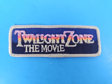 Vintage Twilight Zone The Movie Embroidered Rectangular Patch 5  x 1.75  
