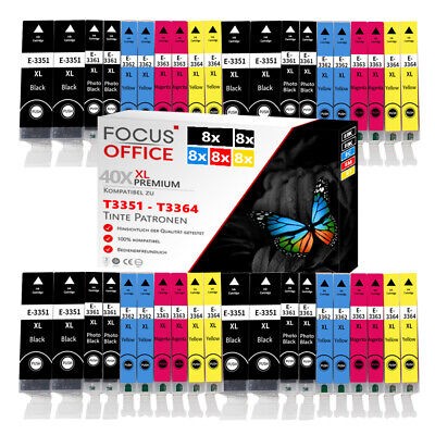 40x Druckerpatronen für Epson XP7100 XP900 XP830 XP645 XP640 XP635 XP630 XP540