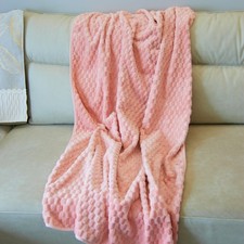 Water Resistant Blanket for Bed Couch Sofa, Cat/Dog Blanket Waterproof Washab...