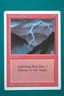 Lightning Bolt - MTG - Revised - Lightly Played - Magic the Gathering