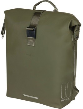 Rucksack Basil SoHo Nordlicht 17 Liter 31 x 14 x 37 cm - Mossgrün