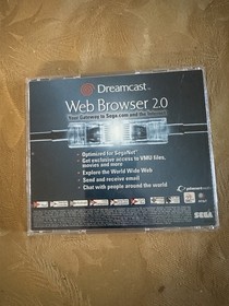 Sega Dreamcast Web Browser 2.0 software disc