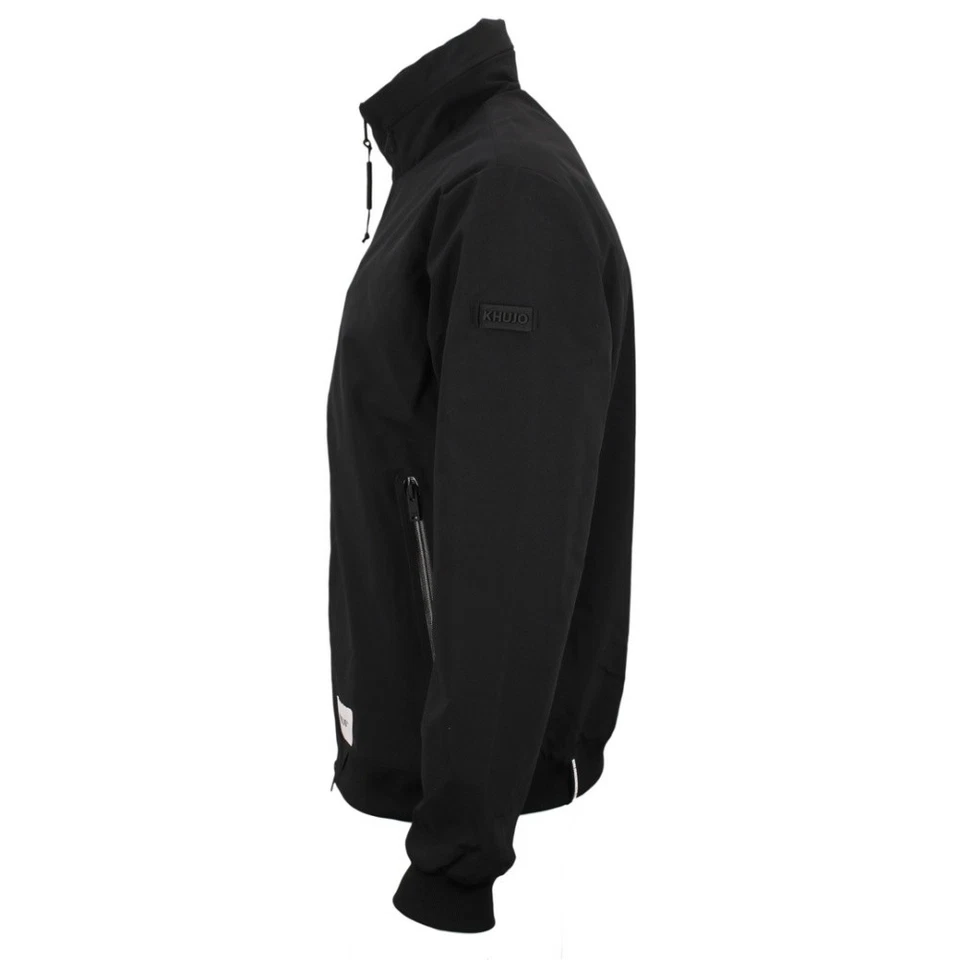 Khujo Herren Sommer Jacke Kayo schwarz 2004JK251 200 black - Bild 4 von 4
