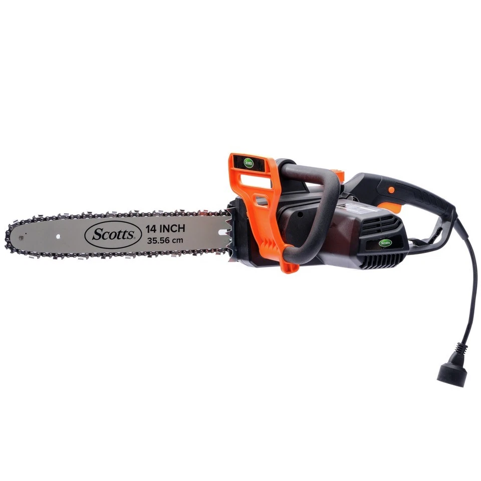 Scott's CS34014S 11 Amp 14 in. Corded Chainsaw New