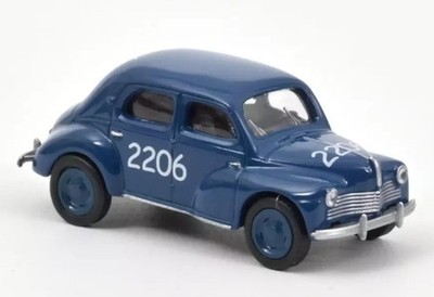 NOREV,RENAULT 4CV 1954 Racing #2206 Blue, 1/64, NOREV310937