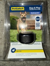 -NEW- PetSafe Stay  Play Wireless Fence Collar PIF00-14288 -RECHARGEABLE