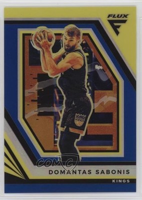 2022-23 Panini Flux Blue Prizm 41/99 Domantas Sabonis #108 0ud4