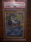 Pokémon TCG Holo Card Blastoise 2/102 Celebrations Classic Collection PSA 10