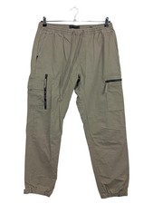 Pull&Bear Pantalon Cargo Homme Beige Coton Décontracté (EU 50, INT L, W34)