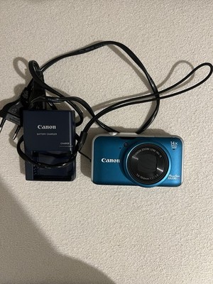 Canon PowerShot SX230 HS Kompaktkamera Blau 14x optischer Zoom Full HD