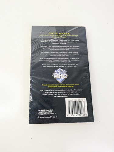 Doctor Who The Missing Adventures Book GOTH OPERA Paperback Virgin Books - Picture 9 of 12