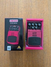 Behringer UM300 Ultra Metal Distortion Guitar Foot Pedal
