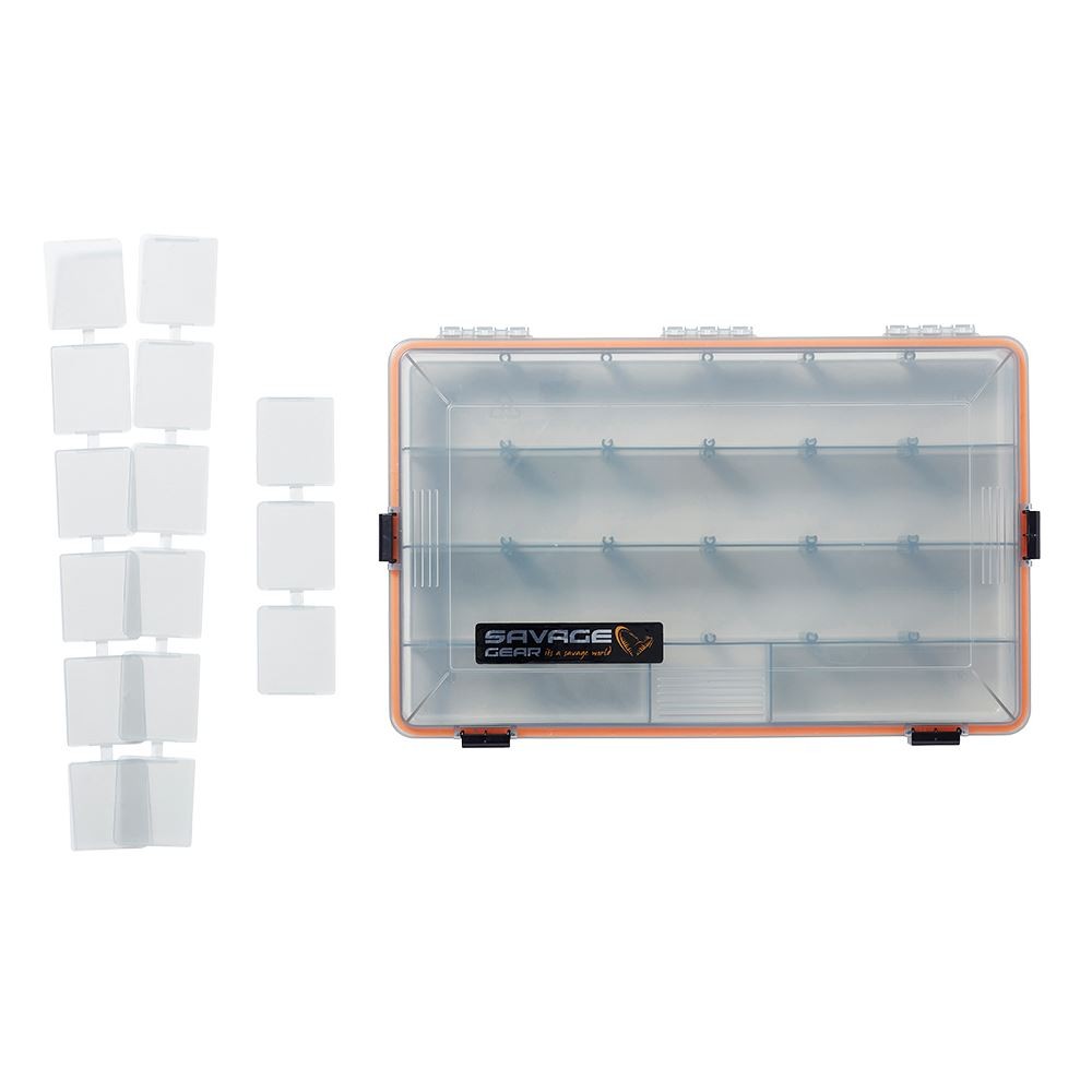 Savage Gear Water Proof Smoke Lure Box - 5B - 35.5X23x5cm - Image 2
