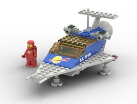 Lego Classic Space 918 & 6880 Sets Lot w/Mini Figs (no Instructions/box)