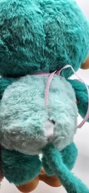 Fingerlings Care n Cuddles Interactive Baby Monkey Aubrey Teal Plush  13"