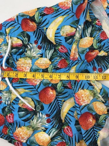 Trunks surf & swim boys swim trunks size L colorful fruit with mesh lining - Picture 6 of 7