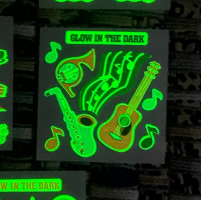 Vintage Sandylion Sticker Mods: Sparkle,Prismatic, Glow in the