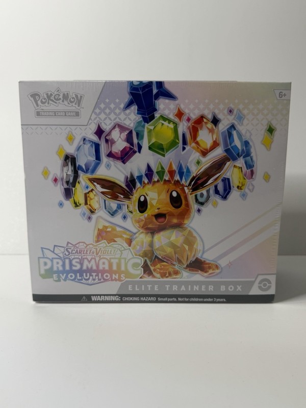 Pokemon TCG Prismatic Evolutions ETB Elite Trainer Box New Factory Sealed