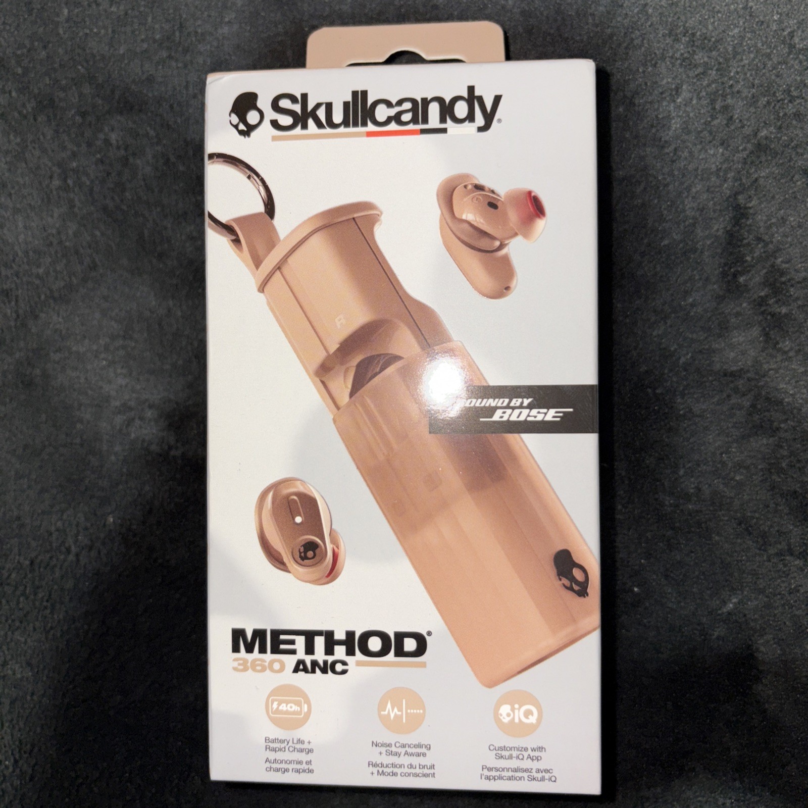 Brand New Skullcandy Method 360 ANC Wireless Earbuds, Sound by Bose Primer