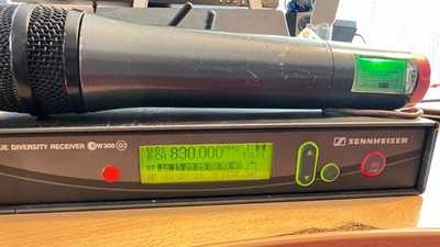 Sennheiser Funkmikrofon Set G2, ew300, 865er (Kondensator), EM300, 830-866MHz
