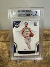 Panini 2019-20 Chronicles Limited Stephen Curry #395 69/99 BGS 9