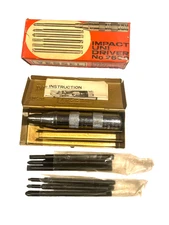 VESSEL TOOLS IMPACT UNI DRIVER w/ SLOTTED & PHILLIPS BITS, No. 2600