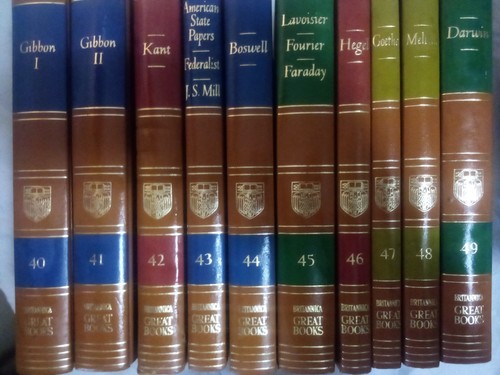 Great Books of the Western World 1952 Volumes 40 - 49