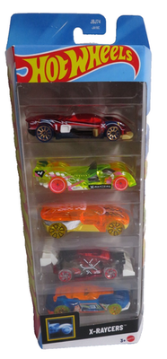 Hot Wheels 2025 X-Raycers 5-Pack JBJ74 JB74 Sealed New Turbine