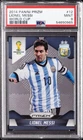 2014 PANINI PRIZM WORLD CUP #12 LIONEL MESSI PSA 9