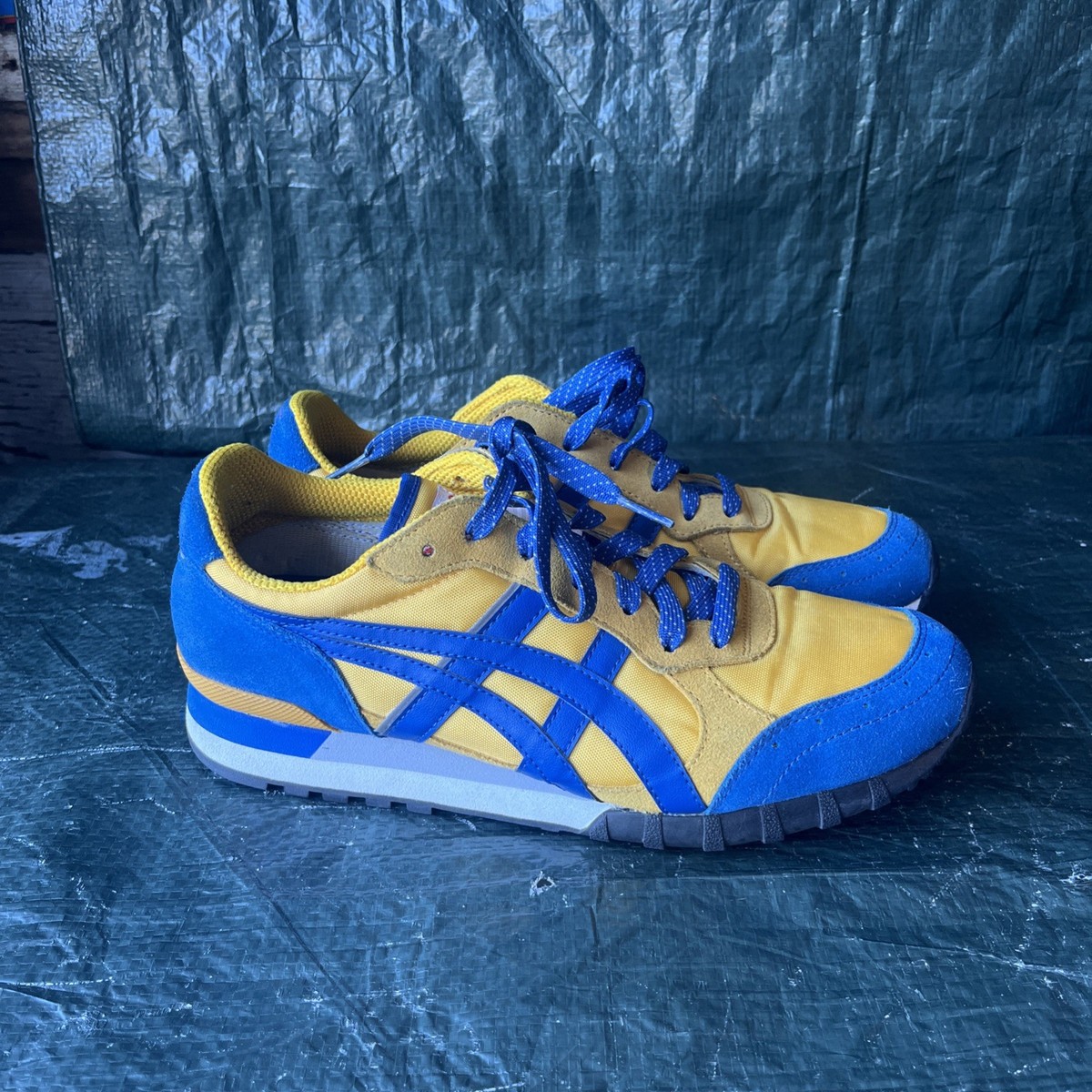 Onitsuka Tiger COLORADO EIGHTY-FIVE NM 200 Yellow Royal Blue Rare