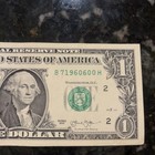 Birthday, Anniversary, Note 06/7/60 One Dollar Fancy Serial Number B 71960600 — photo 2