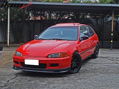 Fits 92-95 Honda Civic EG EJ Mugen Style Front Bumper Lip Spoiler