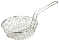 10" Nickel-plated steel Culinary Basket