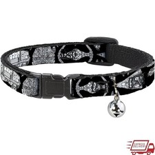 Star Wars Breakaway Cat Collar W/ Bell High-Density Polyester Durable Design New