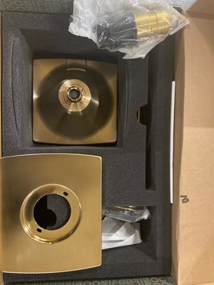 KINTSU TempAssure Thermostatic Shower Only Trim - Less Handles Luxe Gold
