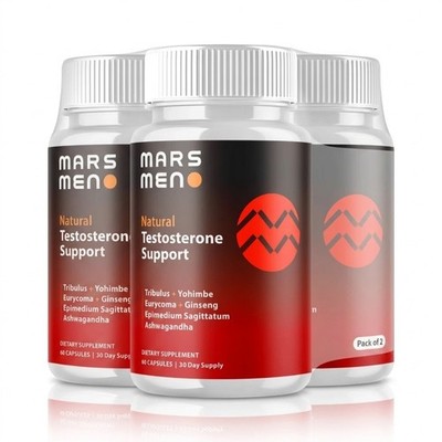 Mars Men Capsules - MarsMen for Men Health Capsules - 60 Capsules Pack of 2