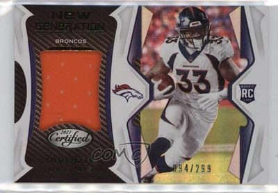 2021 Certified New Generation Jerseys Mirror /299 Javonte Williams Rookie RC 1q8