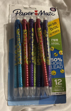 PAPER MATE SMILEY FACE 12 PACK MECHANICAL PENCILS