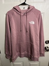 NWT The North Face Women s XL Mauve Logo Hoodie Never Stop Exploring