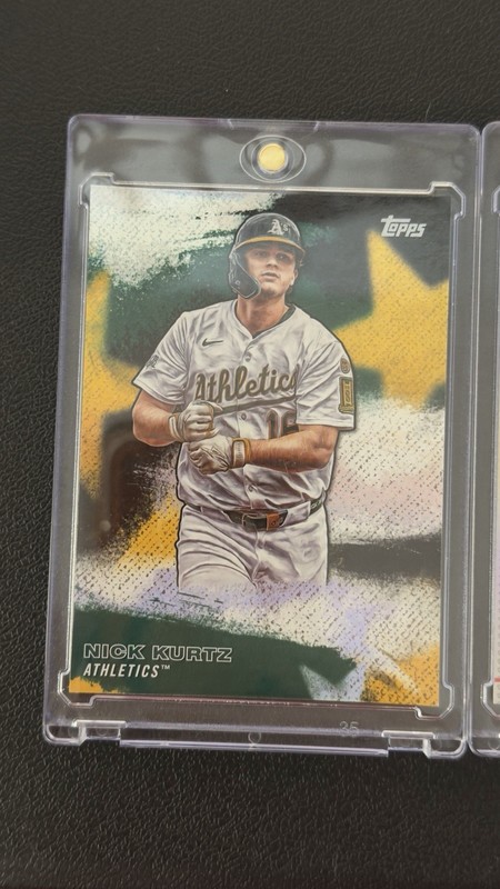 Topps 2026 Nick Kurtz Oakland Athletics RC 3 Card Lot SMLB-32 TOG-22 #213