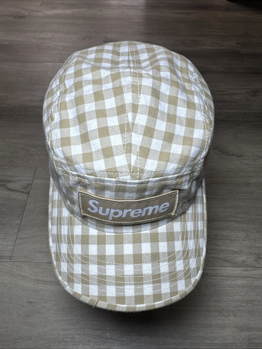Supreme Plaid Camp Cap for sale - eBay