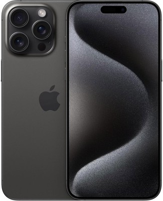 Apple iPhone 15 Pro Max 256GB   Black Titanium   Starke Gebrauchsspuren