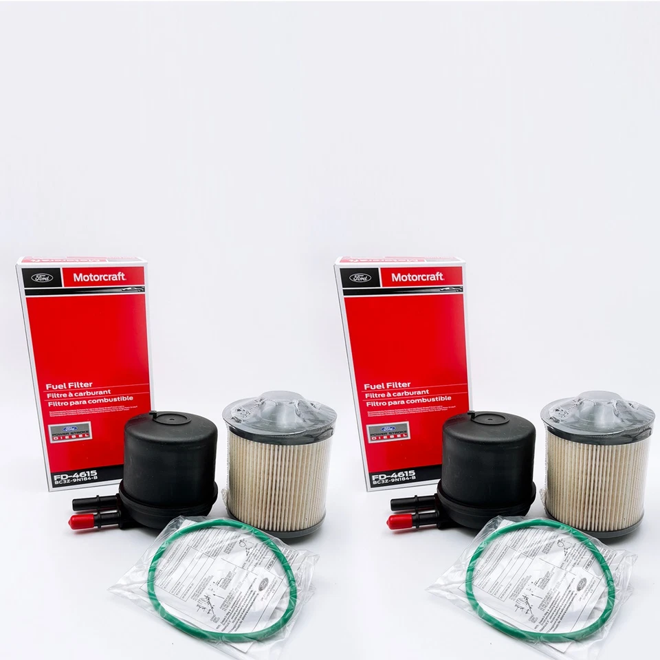 8PCS Motorcraft FD4615 Diesel Fuel Filter For Ford F-250 Super F-350 NEW Foto 3 de 4