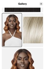 PARRUCCA DONNA OUTRE CAPELLI SINTETICI HD PIZZO DAVANTI - LEDINA