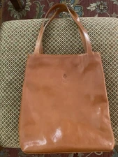 I MEDICI Firenze Made in Italy 100% Genuine Leather Saddle MD Backpack NWT