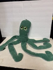 PETLOU, INC. King Octopus, 28-inch Height, Green, Pet Toys Plush